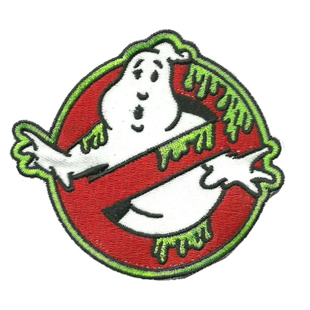 GHOSTBUSTERS GHOST BUSTERS MOVIE FUNNY BADGE Embroidered Iron Sew On Patch Logo